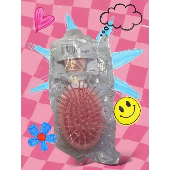 Monsters Labubu Plush Bag, Labubu Perfum And Kpop Japanese Hair Brush Massage - Picture 5 of 5